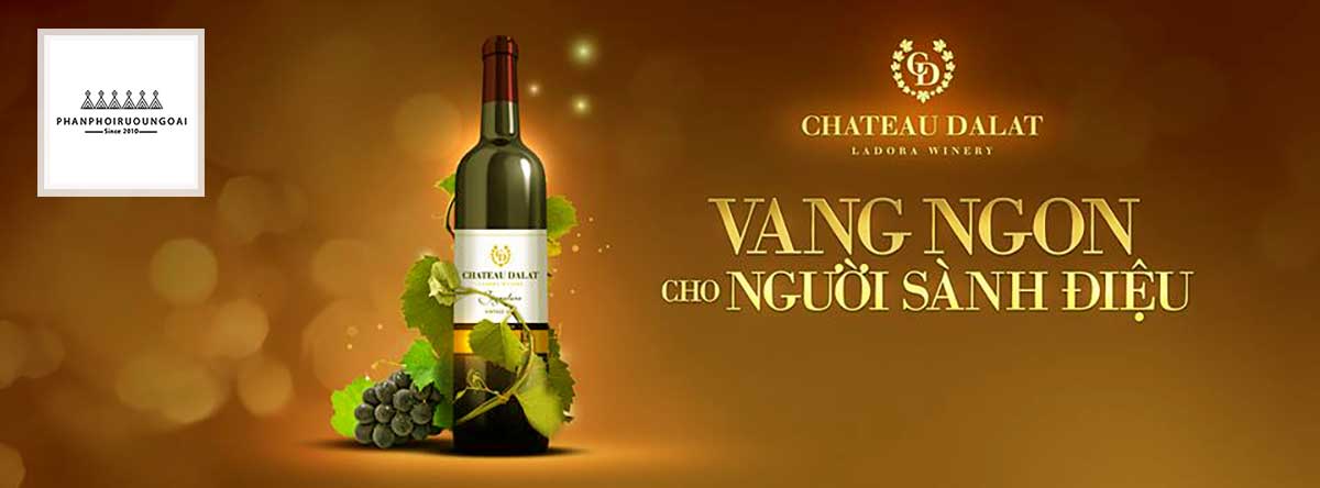 Rượu vang Chateau Dalat - Vang ngon cho người sành 