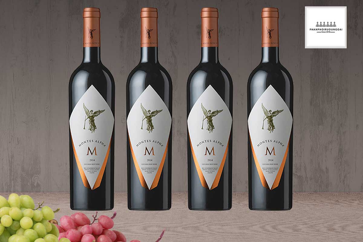 Dòng sản phẩm rượu vang Montes Alpha M 