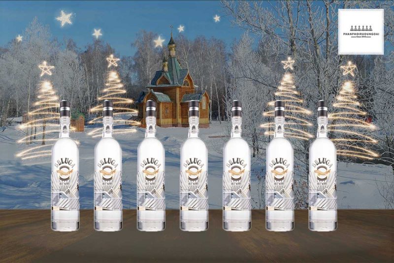 Hình ảnh rượu Vodka Beluga Noble Winter 