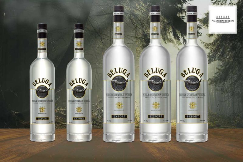 Rượu Vodka Beluga Noble 1 lít và dòng 700 ml