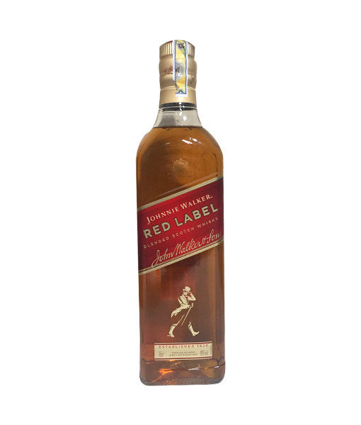 Chai rượu trong hộp quà Johnnie Walker Red Label 2020