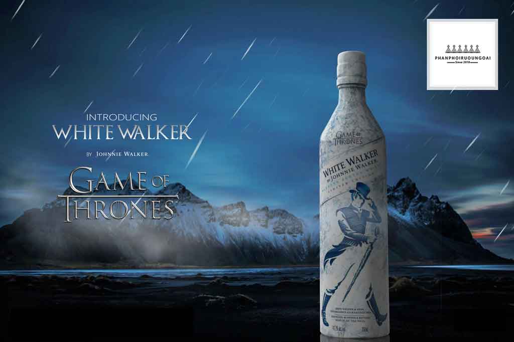 Rượu Johnnnie Walker White Walker cảm hứng từ phim Game of Thrones 