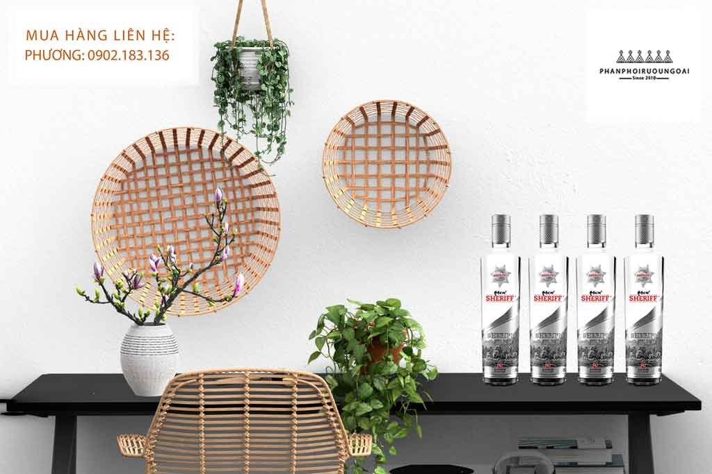 Ảnh Chụp Rượu Vodka Men Sheriff Silver 30 độ năm 2020 