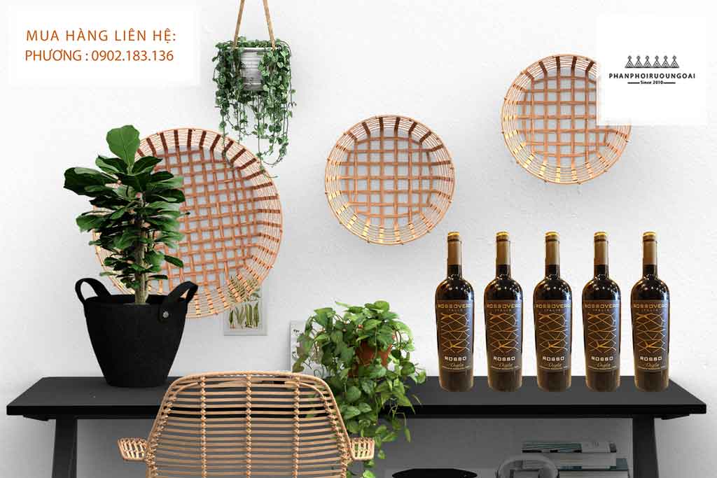 Rượu Vang Ý Rossovero Rosso Puglia Ảnh Rượu Vang Ý Rossovero Rosso Puglia
