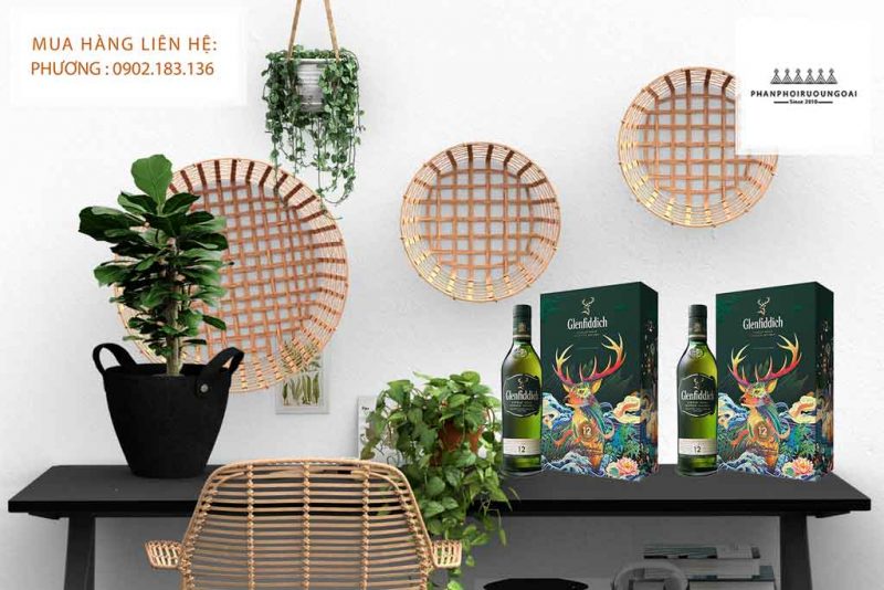 Rượu Glenfiddich 12 hộp quà tết 2020 Hình Ảnh Rượu Glenfiddich 12 hộp quà tết 2020