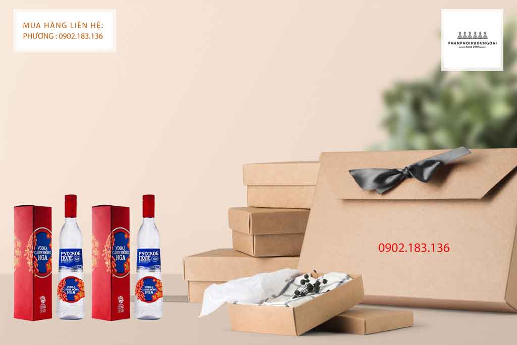 Rượu Vodka Cánh Đồng Nga cho dịp tết 2020