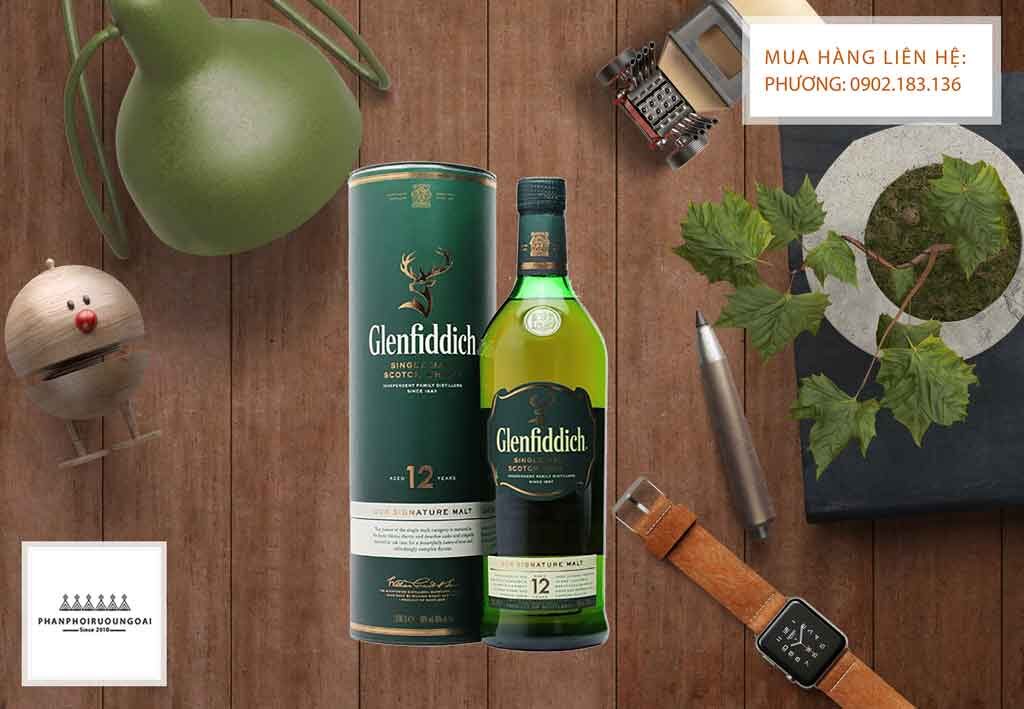Rượu Glenfiddich 12 1 Lít dành để chia sẻ với những người bạn Rượu Glenfiddich 12 năm 1 Lít dành để chia sẻ với những người bạn