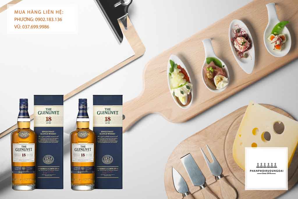 Rượu Glenlivet 18 năm 1 Lít cho các bữa tiệc sang trọng Rượu Glenlivet 18 năm 1 Lít và các bữa tiệc sang trọng