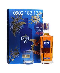 Rượu Label 5 18 năm hộp quà tết 2020