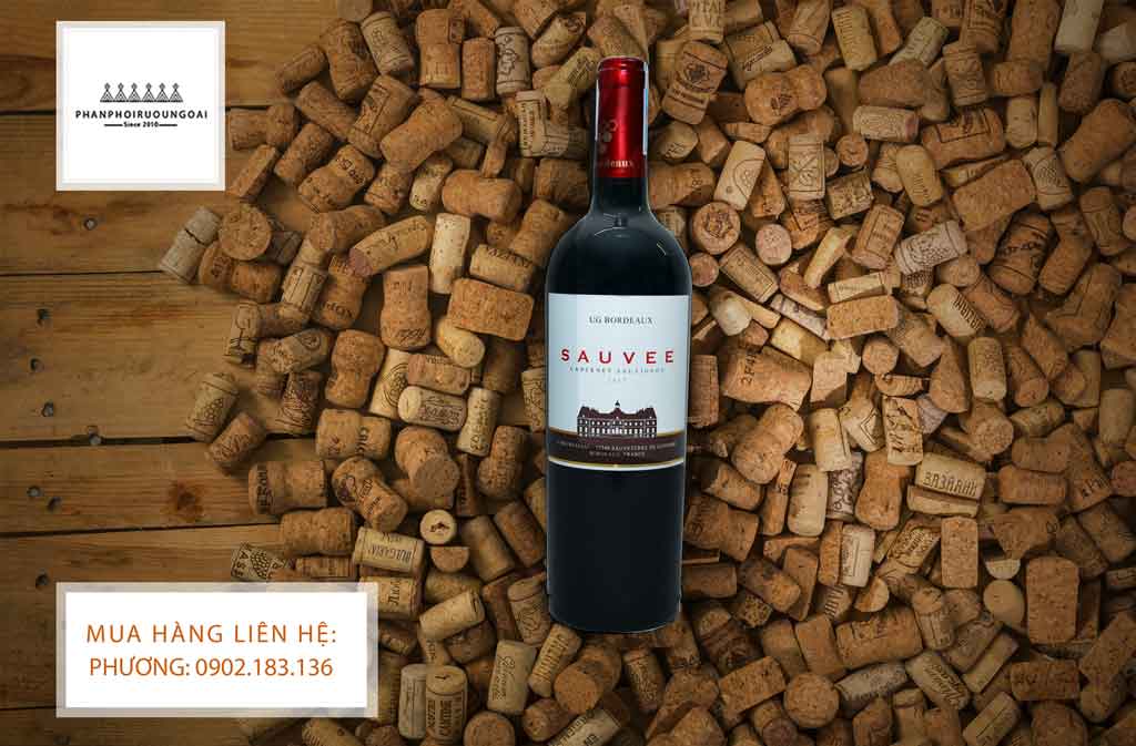 Rượu vang Pháp giá rẻ Sauvee Cabernet Sauvignon