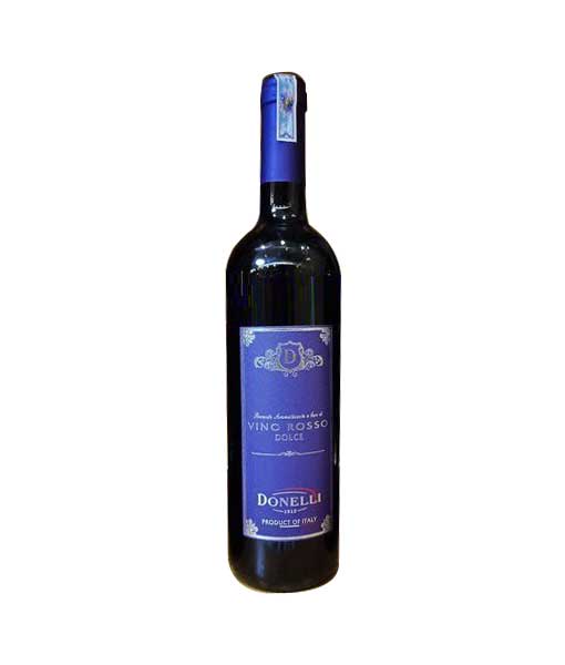 Rượu Vang Ý giá rẻ Donelli Vino Rosso Dolce