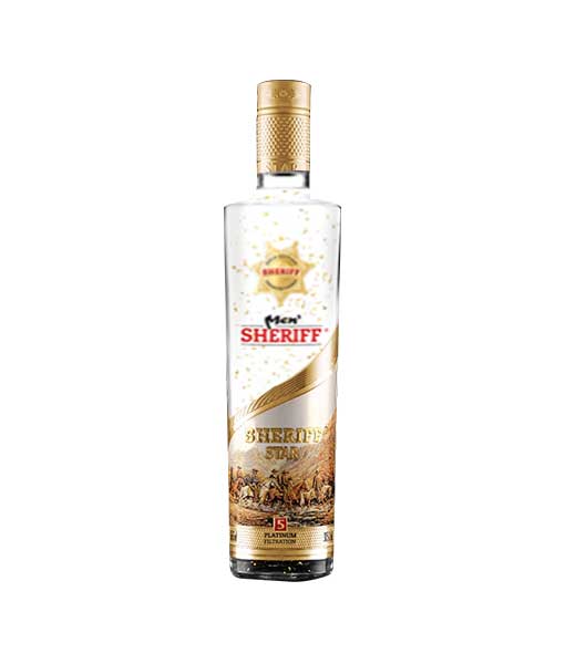 Rượu Vodka Men Sheriff Gold Star 30 độ - đổi mới năm 2020