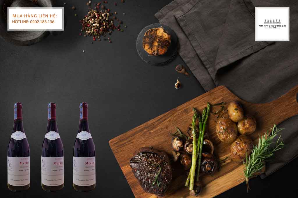 Rượu Vang Pháp D' Autrefois Merlot Vin de France