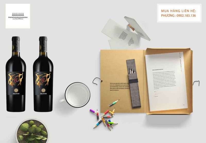 Rượu Vang Ý Ludi Velenosi món quà tuyệt hảo cho bạn bè tết 2020 