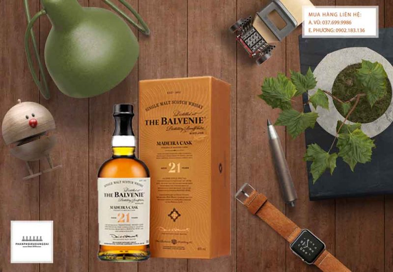 Ảnh Rượu Balvenie 21 Port Wood cho biếu tặng và thưởng thức 