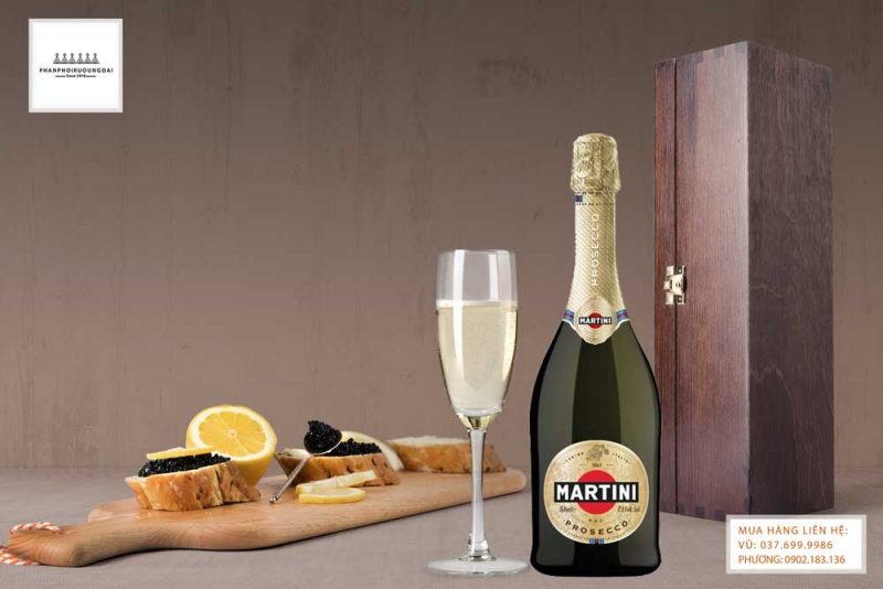Rượu vang nổ ý Martini Prosecco DOC Rượu vang nổ ý Martini Prosecco DOC