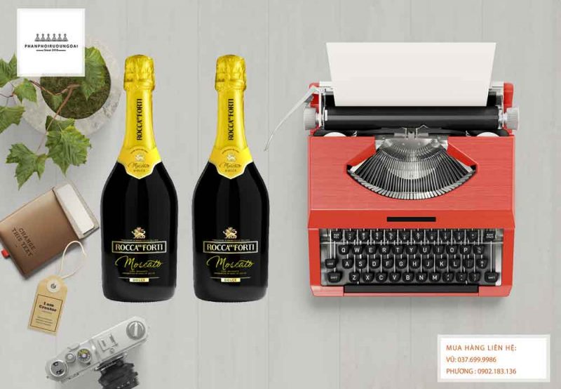 Rượu Vang Nổ Ý Rocca dei Forti Moscato Ảnh Rượu Vang Nổ Ý Rocca dei Forti Moscato