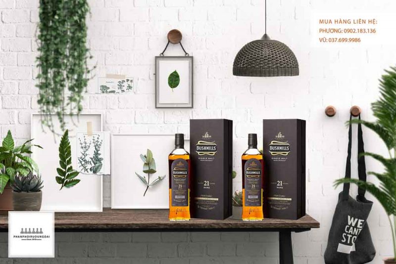 Ảnh trưng bày của Rượu Bushmills Single Malt 21 Year Old 