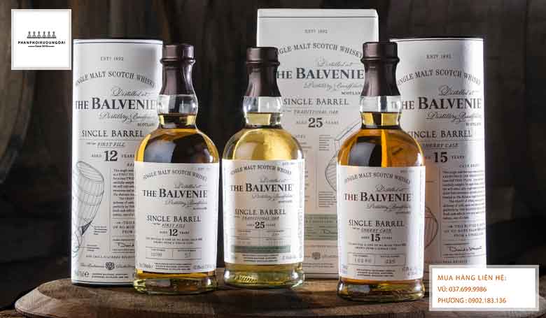 Các loại rượu Balvenie Single Barrel Các loại rượu Balvenie Single Barrel