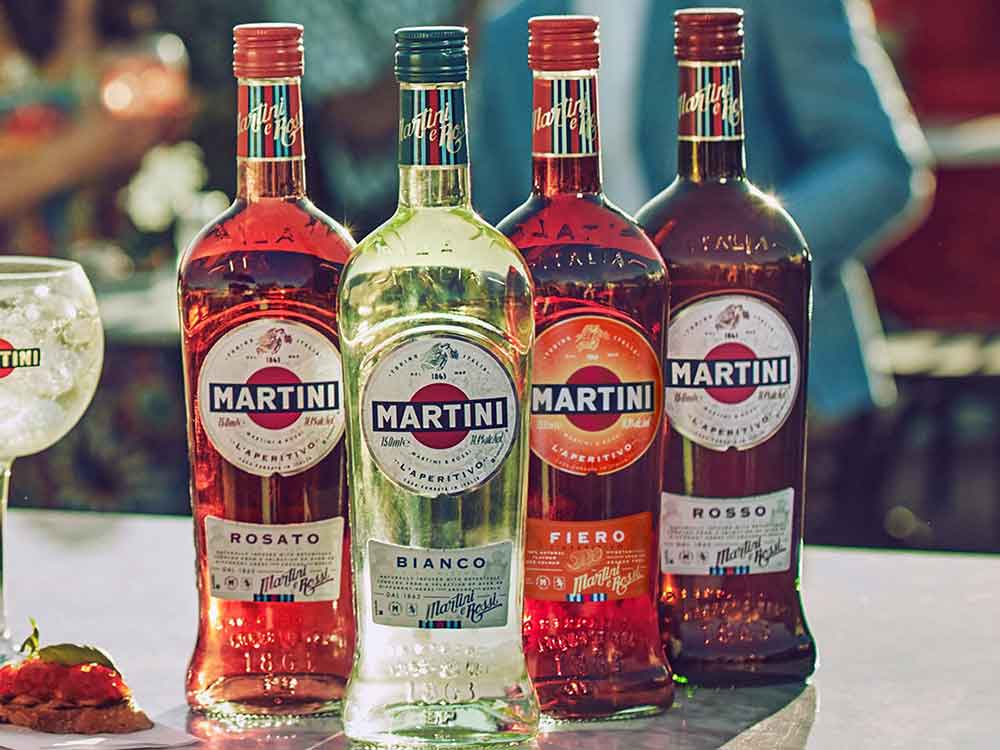 Các loại rượu Martini 