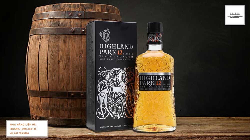 Hình ảnh rượu Highland Park 12 Year Old Viking Honour 