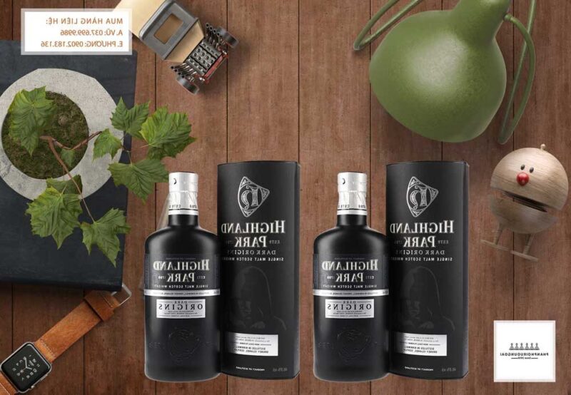 Rượu Highland Park Hình ảnh rượu Highland Park Dark Origins tinh thần của nhà sáng lập