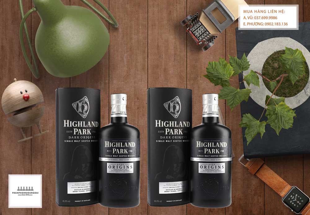 Hình ảnh rượu Highland Park Dark Origins tinh thần của nhà sáng lập 