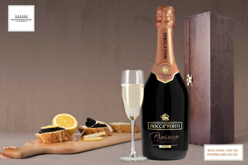 Ảnh Rượu Rocca dei Forti Prosecco DOC cho những bữa tiệc sang trọng 
