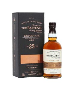 Rượu Balvenie 25 Triple Cask một sản phẩm dành cho kênh miễn thuế