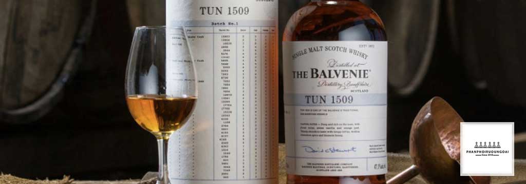 Rượu Balvenie được làm từ Tun 1509 