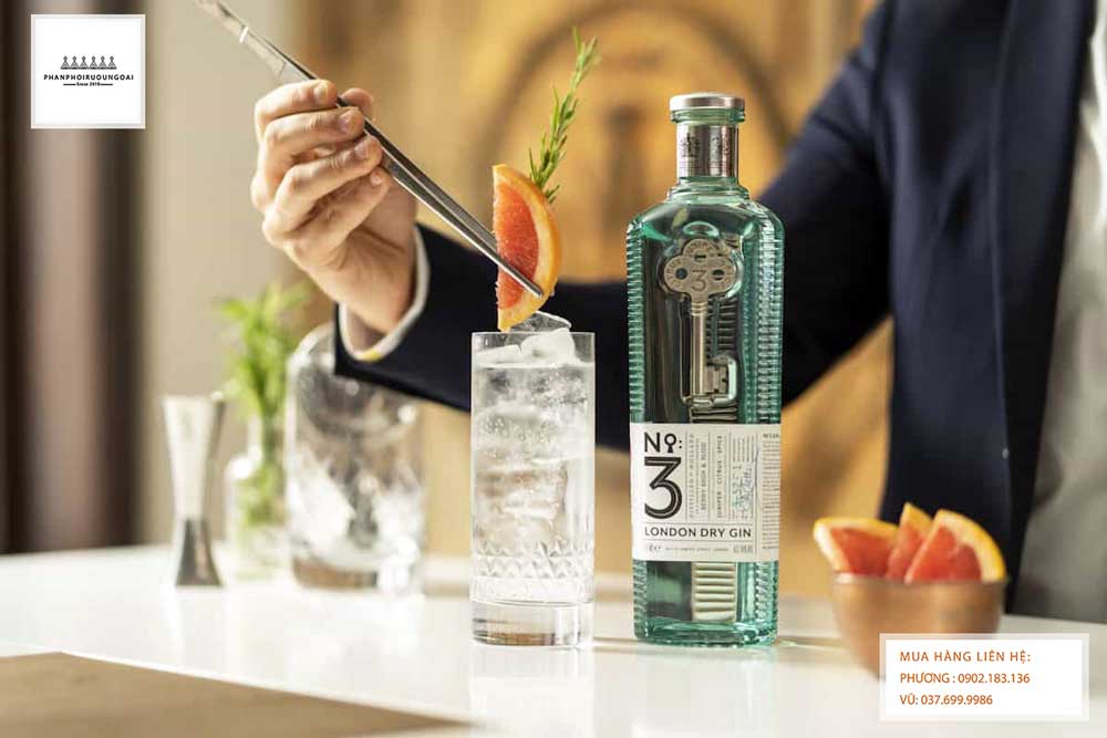 Rượu No.3 London Dry Gin cho những ly cocktail sang trọng 