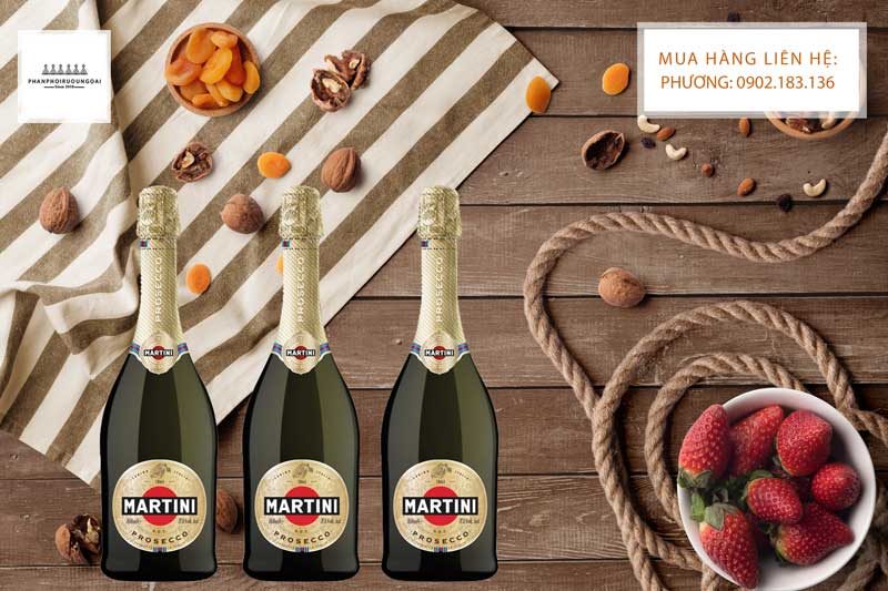 Rượu vang nổ Ý Martini Prosecco cho các bữa tiệc nhẹ Rượu vang nổ Ý Martini Prosecco cho các bữa tiệc nhẹ