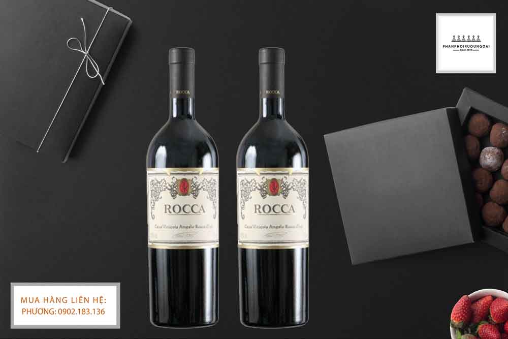 Rượu vang Ý Rocca IGT đặc biệt thích hợp với Chocolate và các món ăn 