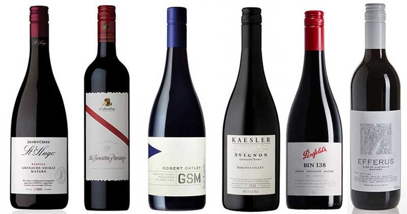 Các loại rượu mang phong cách Rhone / GSM Blend
