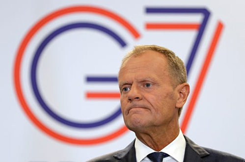 Chủ tịch Hội đồng châu Âu (EC) Donald Tusk tại G7 