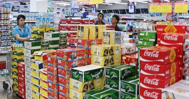 Thị trường bia rượu nước giải khát suy giảm mạnh 