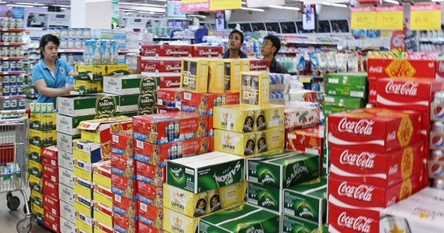 Thị trường bia rượu nước giải khát suy giảm mạnh Thị trường bia rượu nước giải khát suy giảm mạnh