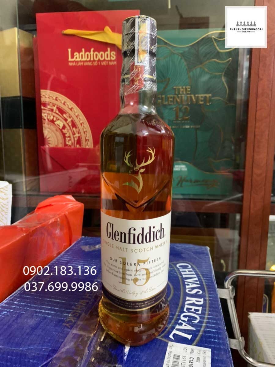 Ảnh Rượu Glenfiddich 15 năm chai thường năm 2021 Ảnh Rượu Glenfiddich 15 năm chai thường năm 2021