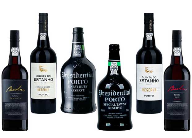 Các loại rượu Port Wine của bồ đào Nha