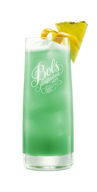Cocktail Blue Hawaii từ rượu Bols Blue Curacao Cocktail Blue Hawaii từ rượu Bols Blue Curacao