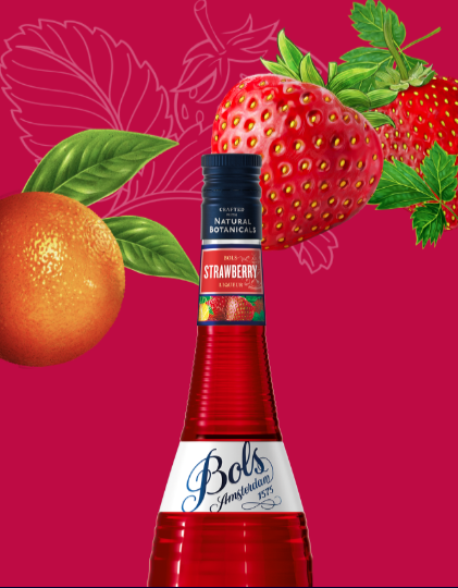 Hương vị ngọt ngào của Bols Strawberry - dâu tây 