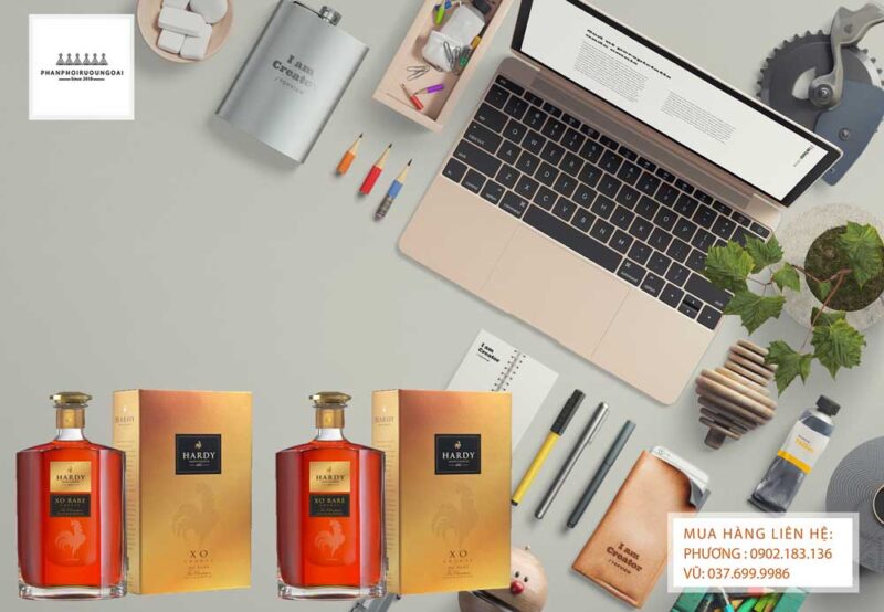 Rượu Cognac Hardy XO thích hợp cho biếu tặng và thưởng thức 