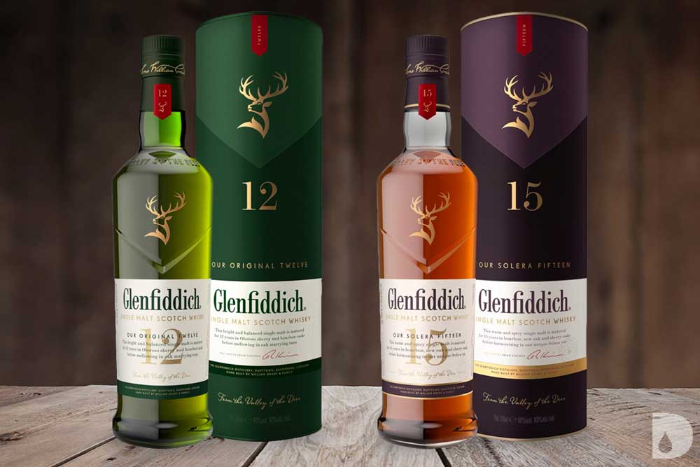 Rượu Glenfiddich thay đổi kiểu kiểu dáng năm 2020