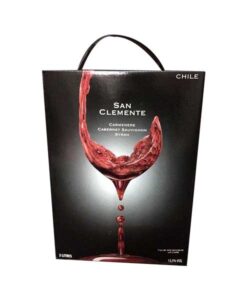 Rượu vang bịch Chile San Clemente 5 lít