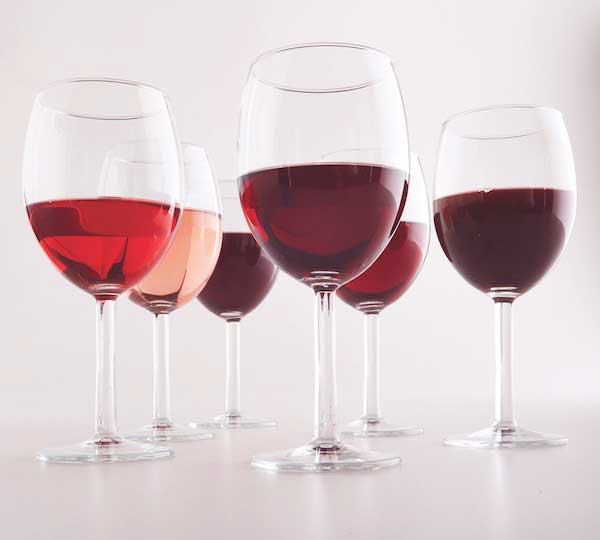 Màu sắc của các loại rượu vang đỏ Full-Bodied Red Wine 