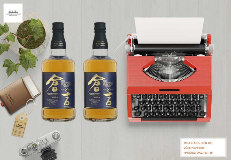 Ảnh Rượu Single Malt Whisky Kurayoshi 8 năm tuổi