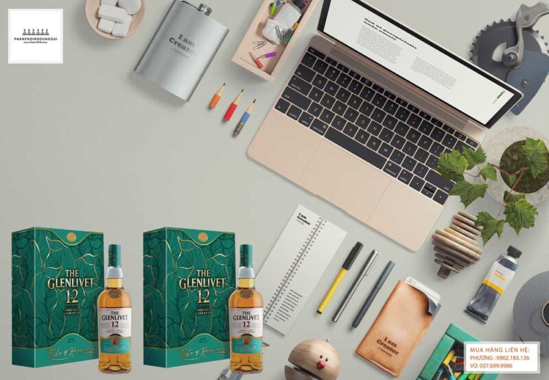 Ảnh Rượu The Glenlivet 12 năm hộp quà tết 2021