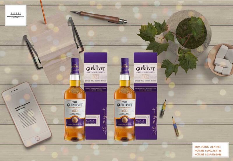 Ảnh Rượu The Glenlivet 1824 Captain's Reserve 2021 Ảnh Rượu The Glenlivet 1824 Captain's Reserve 2021