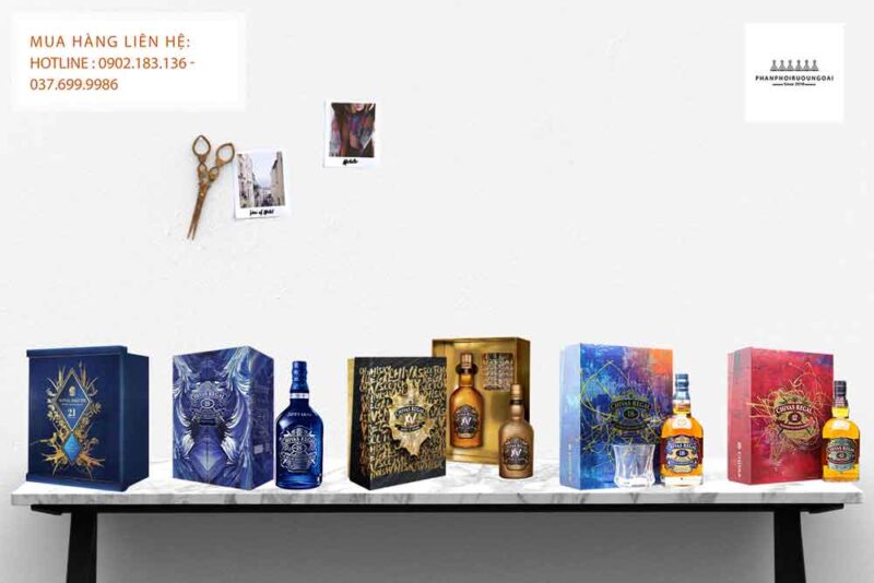 Các mẫu hộp quà tết rượu Chivas Regal trong năm 2021 đẹp và sang trọng