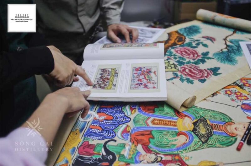 Hình tượng bà chúa thượng ngàn trong tranh hàng trống